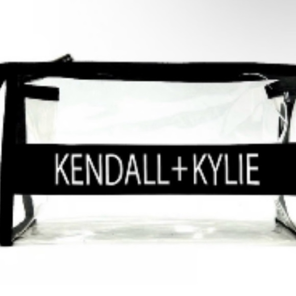 Kendall + Kylie Clear Cosmetic Bag